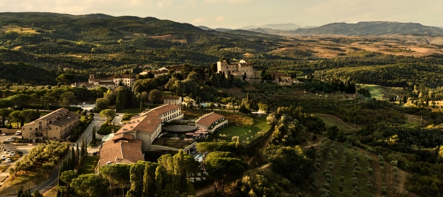 castelfalfi resort, Toscana 